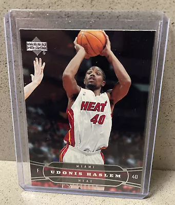 Udonis Haslem 03-04 Upper Deck 2nd Year Card #101 • $2