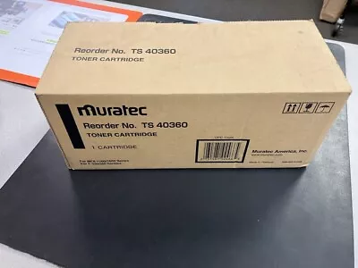 Muratec TS 40360 Black Toner New/Sealed OEM • $29.99