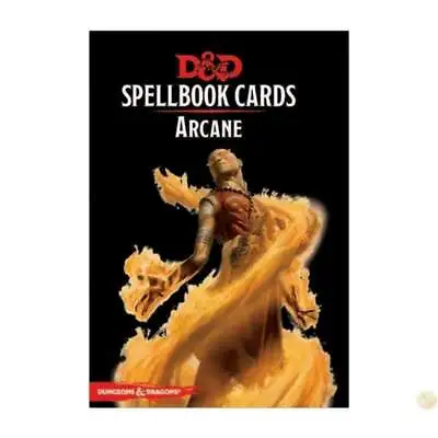 $48.88 • Buy D&D RPG 5th Ed - Revised Spellbook Cards Arcane Deck