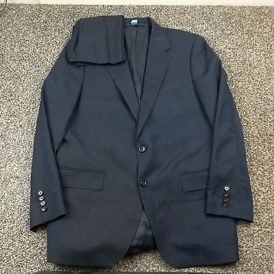 2020 J Crew Suit Ludlow 40R Slim Fit Four Season Wool Mini Herringbone 36x30 • $239.99