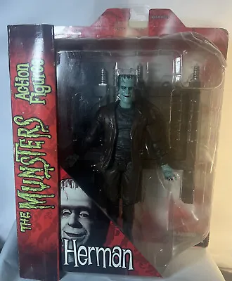 Diamond Select 2011 The Munsters Herman Munster Action Figure W/ Electric Chair  • $84.99