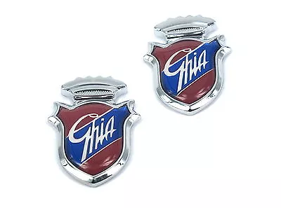 £24.95 • Buy 2 X Genuine New FORD GHIA BADGE Emblem Escort Fiesta Fusion Focus Mondeo Galaxy