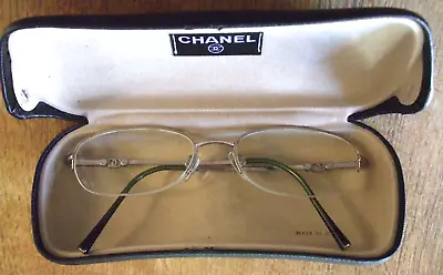 £99 • Buy Chanel Glasses Model 2108-B C.304 51 0 17 135 Half Rim