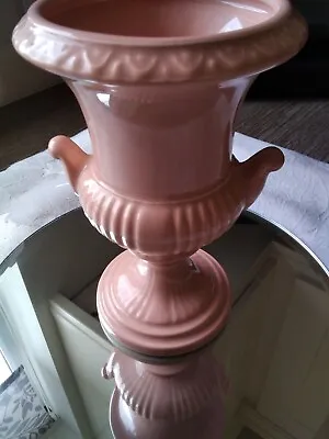 Dartmouth Devon Pottery Vase Pink • £12.50