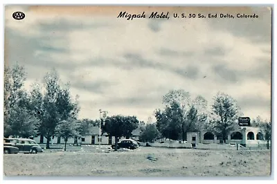 1940 Exterior View Mizpah Motel Building Delta Colorado Antique Vintage Postcard • $8.42