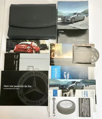 2017 Mercedes C Class Coupe Owner's Manual Guides & Cover OEM • $79.98