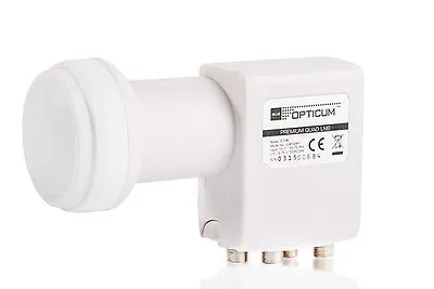 Lnb Satelitte Quad Opticum Lqp-04h Full Hd Sky Astra Hotbird  • £18.99