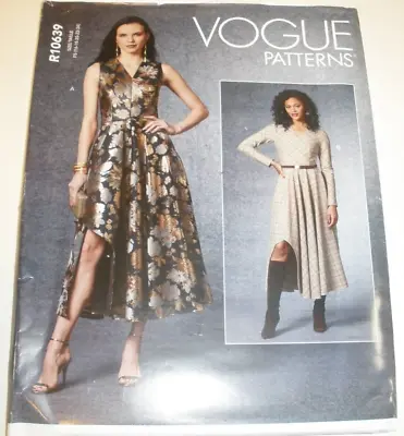 Vogue Pattern  1725 R10639 Women's Dress Sewing Pattern Plus Size 16-24 UNCUT • $10.99