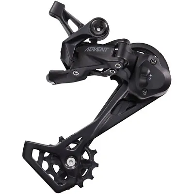 MicroSHIFT ADVENT Rear Derailleur - 9 Speed Long Cage Black With Clutch • $60.67