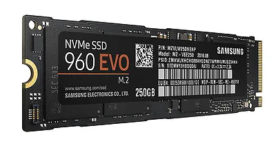 SamSung 960 EVO 250GB M.2 NVMe PCIe3.0 X4 Internal Solid State Drive SSD 3200MBs • $349.95