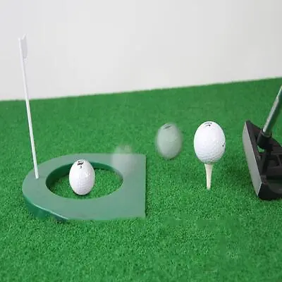 £7.28 • Buy Golf Putting Hole With Flag Golf Putting Practice Cup Indoor Training Aids