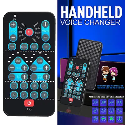 NEW Portable Multifunctional Game Sound Disguiser Voice Changer With 8 Sounds • $14.26