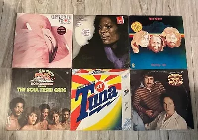 Lot Of 6 Vintage Vinyl Records 1970s 1980s Soul Funk Pop • $10.99