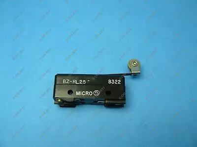 Micro Switch BZ-RL25 Limit Switch Top Roller Lever SPDT 15 Amp Solder NNB • $7.49
