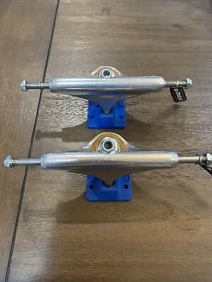 Independent Skateboard Trucks Stage 11 Polished Silver Navy 139 Pair Of 2 55mm H • $36.65