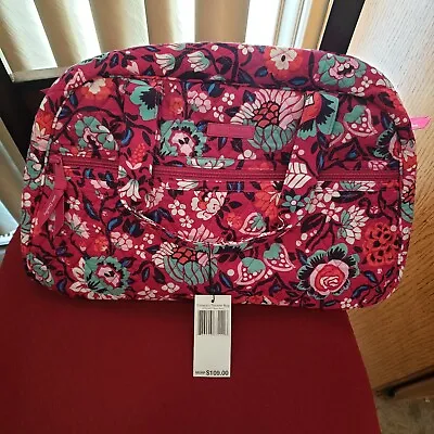 Vera Bradley Compact Traveler Bag Bloom Berry • $35