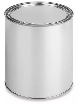 Quart Metal Paint Can With Lid (Unlined) • $10