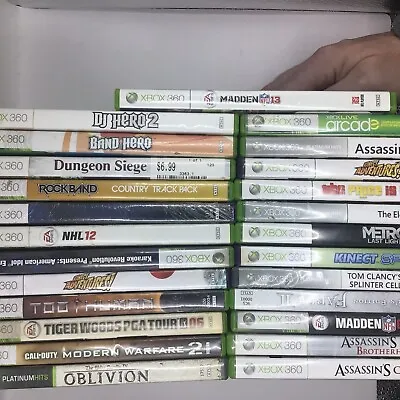 Xbox 360 Games Lot Bundle • $69.99