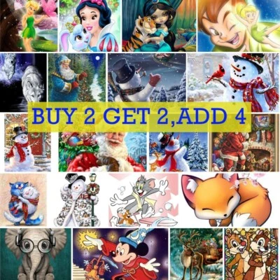 $10.89 • Buy 5D Diamond Painting Wall Art DIY Puzzle Mosaic Full Drill Souvenir Gift