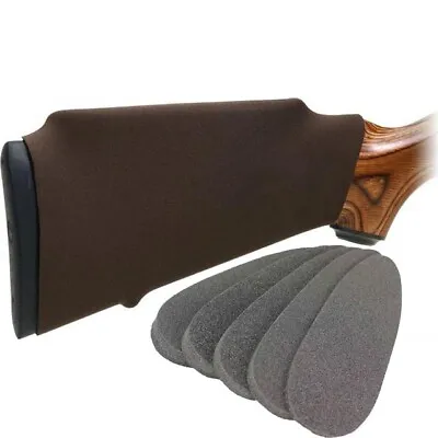 Comb Raising Kit / Gun Buttstock Holder Cheek Rest Pad / Brown • $19.99