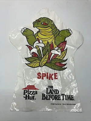 VTG 1989 Pizza Hut The Land Before Time Spike Promotional Plastic Hand Puppet • $67.49