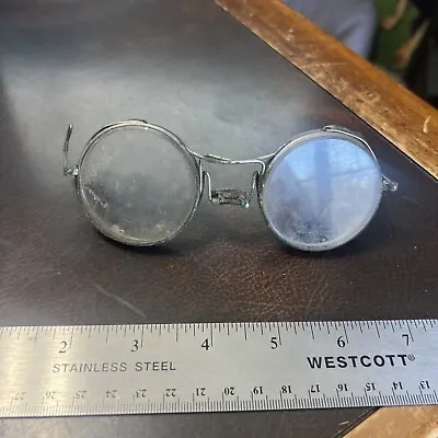 Vintage 1900s Steampunk Motorcycle Welder Pilot Worker Safety Glasses • $24.99