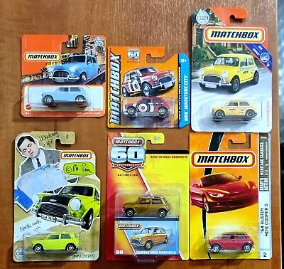 Matchbox Mini Cooper Mr Bean 09 60 Anniversary Gold Heritage Classic Car Taxi • £79