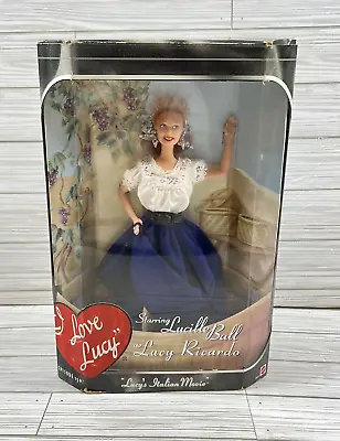 Vtg 1999 I Love Lucy Barbie Collection Lucy's Italian Movie Episode 150 • $34.99
