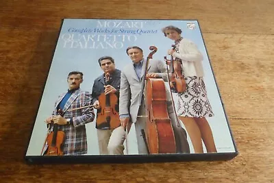 Mozart Works For String Quartetto Italiano Dutch ED1 Philips Stereo 6747 097 9LP • £15