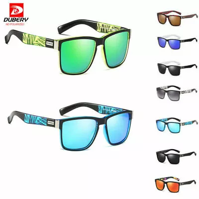 DUBERY Polarised Sunglasses Driving Fishing Eye Glasses Sport Eyewear • $33.50