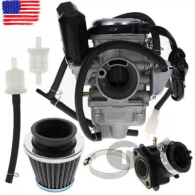 Carburetor CARB GY6 150 CC SCOOTER Moped For ATV Gokart Roketa Taotao Sunl Tank • $30.90