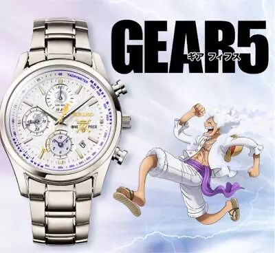 ONE PIECE Monkey D. Luffy Gear 5 Edition SEIKO Watch L Size From Japan • $949