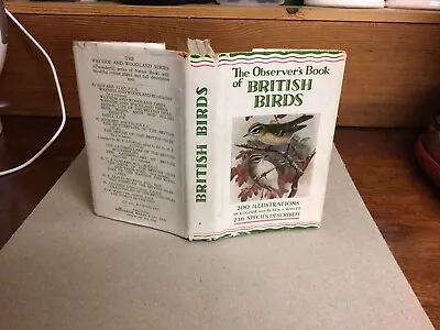 £19.99 • Buy Observers Book Of British Birds 1952: