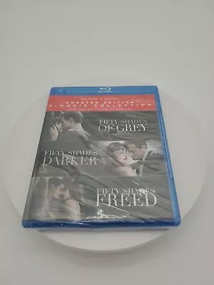 Fifty Shades 3-Movie Collection (Blu-ray) 50 Grey Darker Freed HD NR BDSM NEW • $12.50