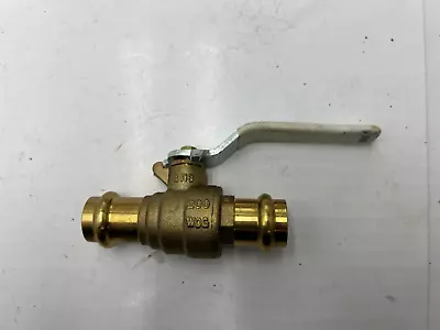 (QTY 2) Milwaukee Valve 1/2  Brass Ball Valve 200 WOG • $23.79