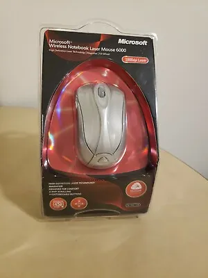 Microsoft Wireless Notebook Laser Mouse 6000 New • $39.77