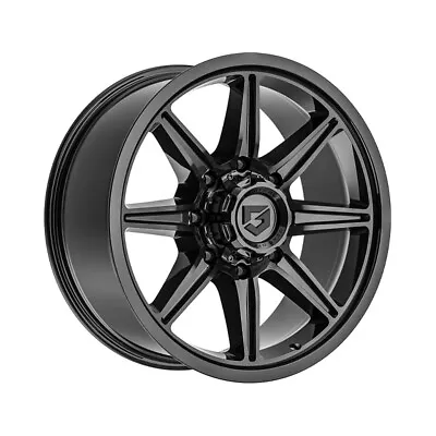 1 X Gear Off Road 773B 20X10 6X135/6X5.50 106.2 Hub -12 Offset Black Wheel Rim • $364.62