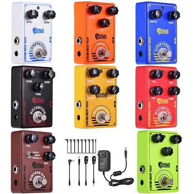 Dolamo Electric Guitar Effects Pedal True Bypass FUZZ Distortion Overdrive S1D2 • $20.63