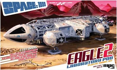 MPC 923 1:48 Space 1999 Eagle II With Laboratory Pod Plastic Model Kit • $165.99