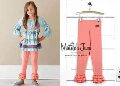 NEW Matilda Jane Sherbet Ruffle Leggings Size 4/6/10/12 • $15