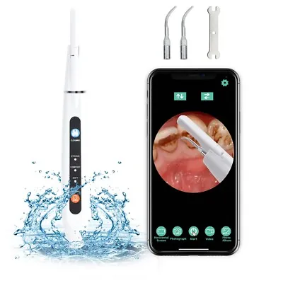 $42.99 • Buy Electric Plaque Remover Ultrasonic Teeth Cleaner With Camera Dental Tarter Kit
