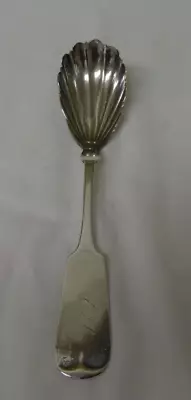 Vintage Silver Plate ? Clam Shell Sugar Spoon - Cwc ? • $14.99