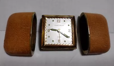 Phinney Walker Travel Alarm Clock Vintage Germany Works • $18