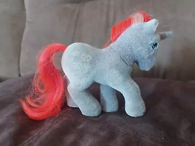 My Little Pony Vintage So Soft SS Flocked Unicorn Twist EXCELLENT Rare G1 • $39.99