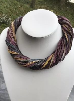 New Magnetic Twister Scarf Handmade In Scotland By Twisted Thistles • £22.95