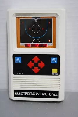 Mattel Electronic Basketball Handheld 1 Or 2 Player Battery Operated Game • $14.95