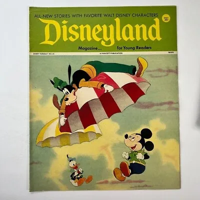 Vintage DISNEYLAND Magazine/comic No 67 -  Rare 1970s DisneyMania Item • $12