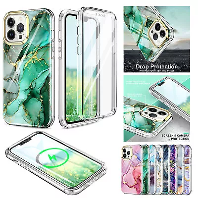 $9.99 • Buy For IPhone 14 Pro 13 Pro Max 12 11 XS XR 7 8 Shockproof TPU Cover Hybrid Case
