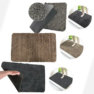 Super Absorbant Magic Door Mat Washable Indoor Cotton Non Slip Doormat • £97.45