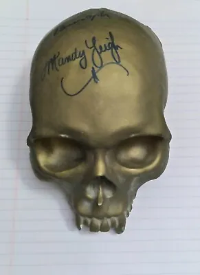 MANDY LEIGH Autographed Bloodscent Screen Used Prop Skull Signed And Numbered • $699